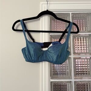 Elegant Blue Women's Bra